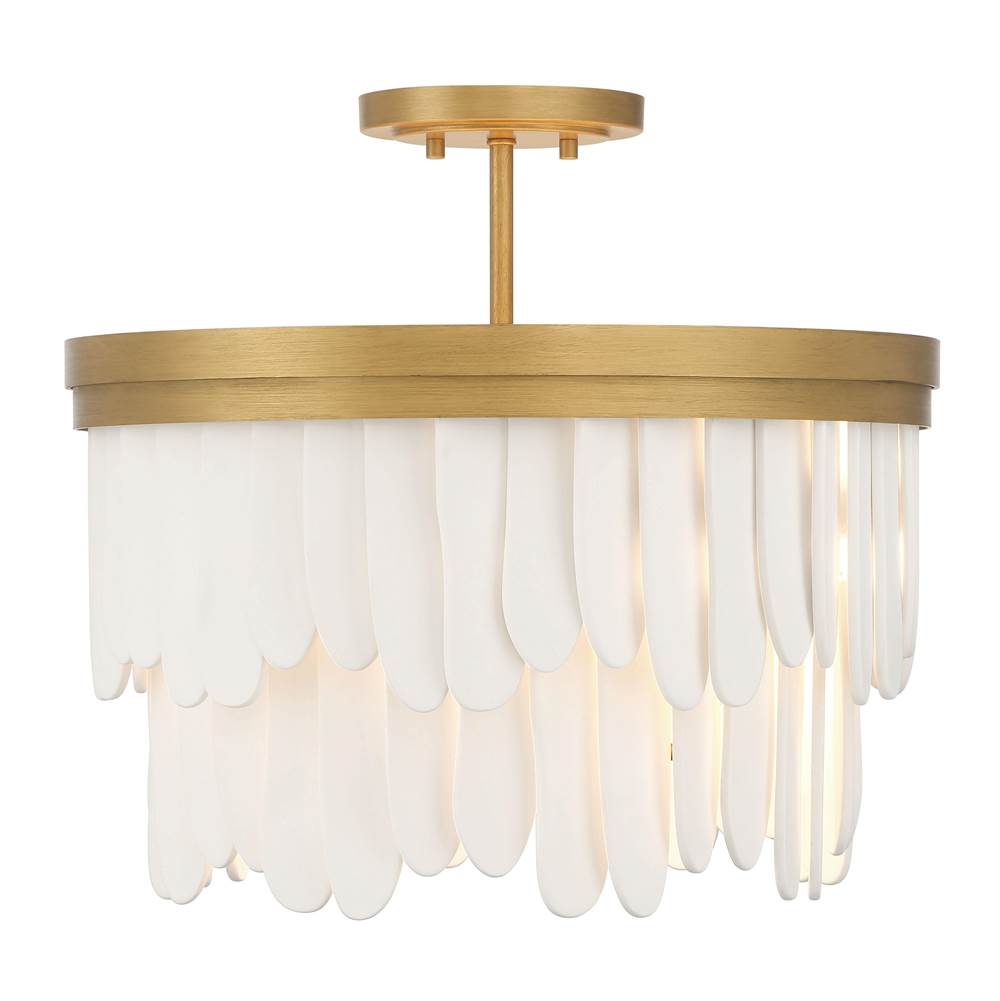 Minka-Lavery Briscade 18'' 6-light Semi Flush