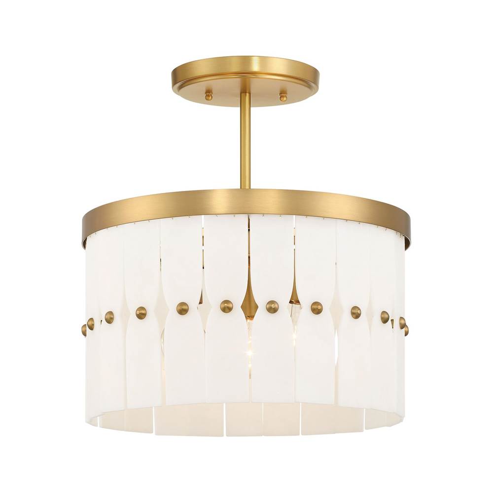 Minka-Lavery 2083-732 Legacy Brass 3 Light Convertible Semi-flush Image 6