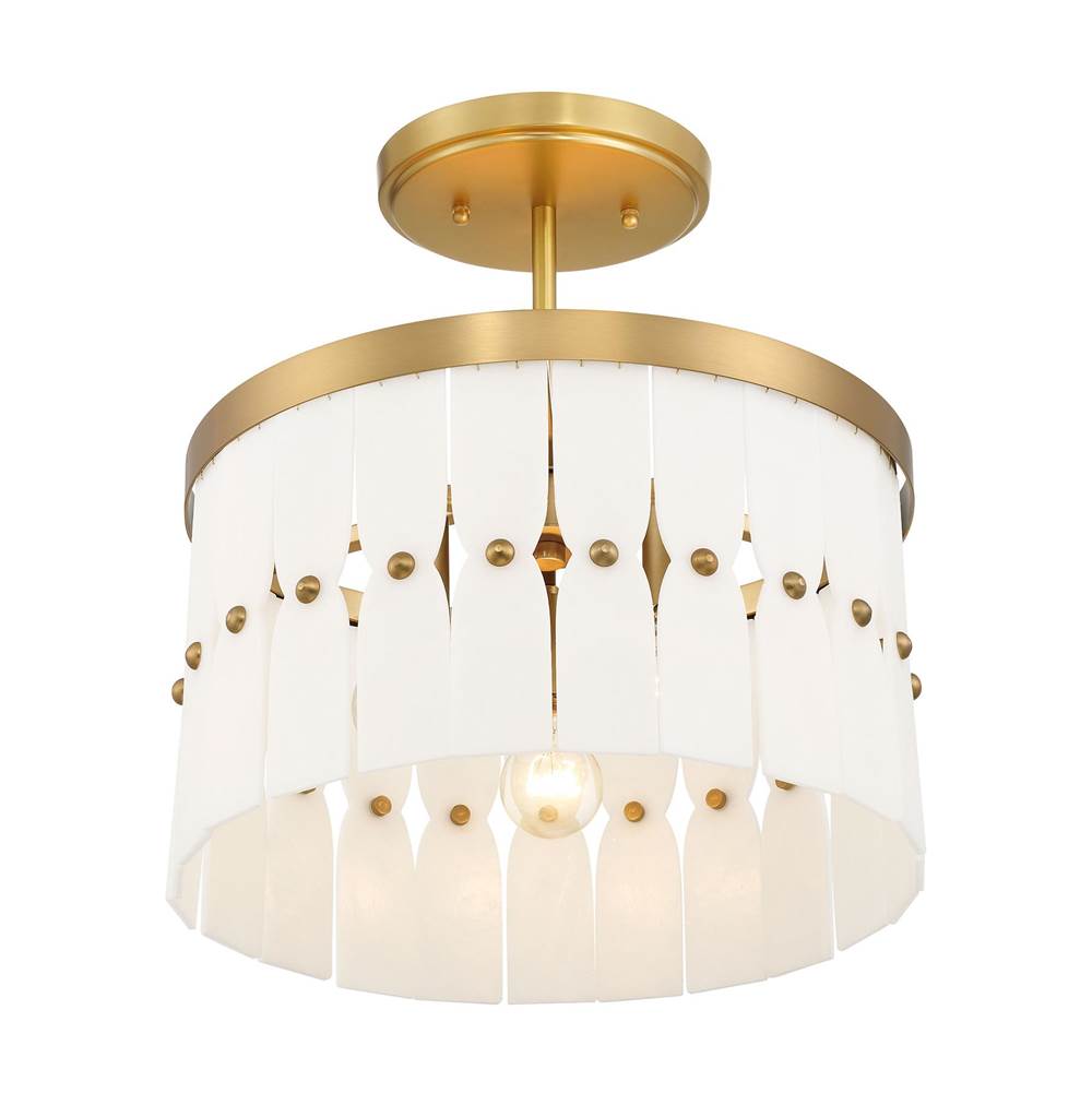 Minka-Lavery 2083-732 Legacy Brass 3 Light Convertible Semi-flush Image 5
