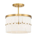 Minka-Lavery 2083-732 Legacy Brass 3 Light Convertible Semi-flush Image 1