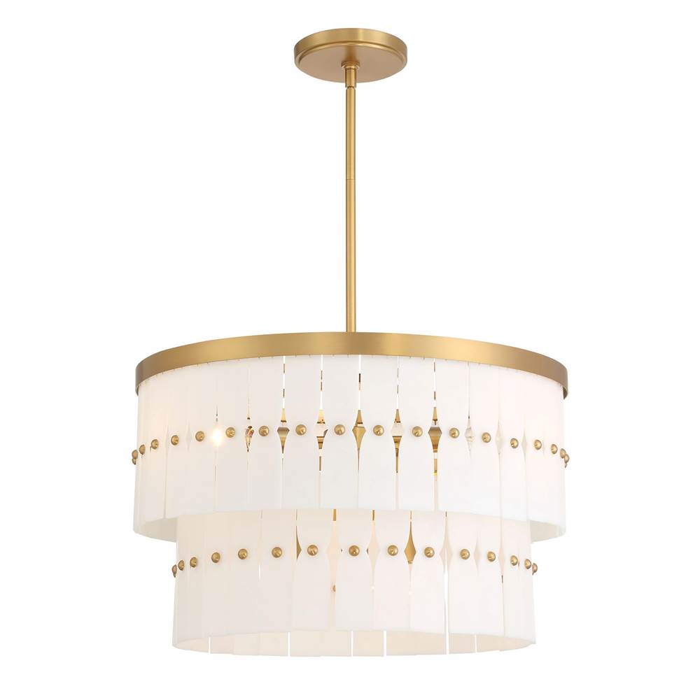 Minka-Lavery 2086-732 Legacy Brass 6 Light Pendant Image 6