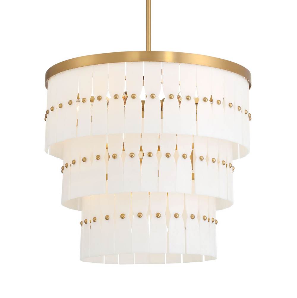 Minka-Lavery 2089-732 Legacy Brass 9 Light Pendant Image 1