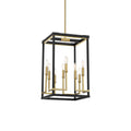 Minka-Lavery Union Estates Union Estates 8-light Coal And Soft Brass Pendant