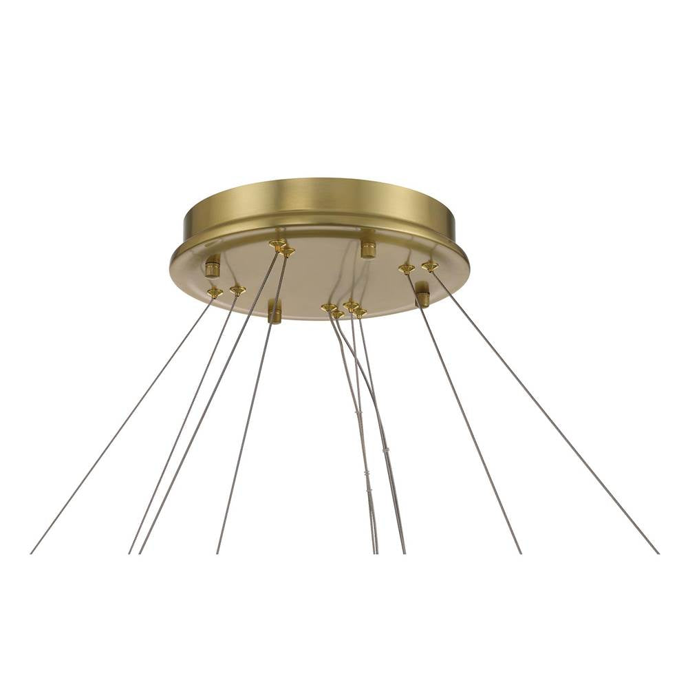 Minka-Lavery 2419-695-L Soft Brass Led Chandelier Image 4