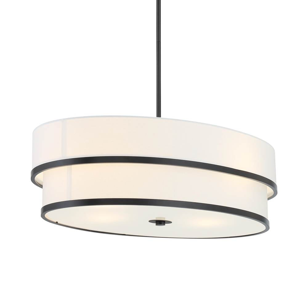 Minka-Lavery Cascade - 4 Light Oval Pendant