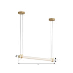Minka-Lavery 2506-732-L Legacy Brass Sorelle 58'' Led Linear Chandelier Image 2