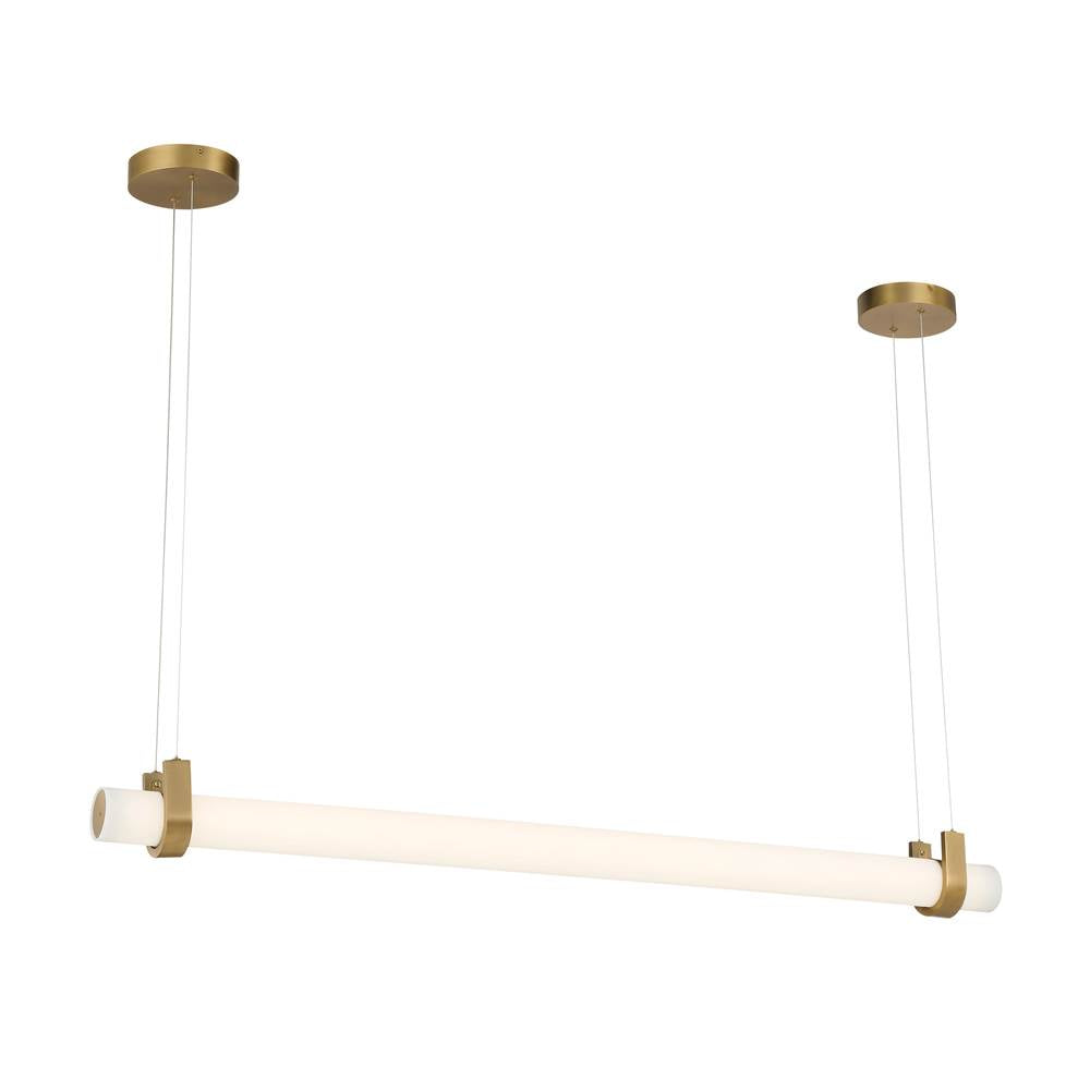 Minka-Lavery 2506-732-L Legacy Brass Sorelle 58'' Led Linear Chandelier Image 1