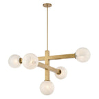 Minka-Lavery 2525-732 Legacy Brass Narra 47'' 5-light Chandelier Image 1