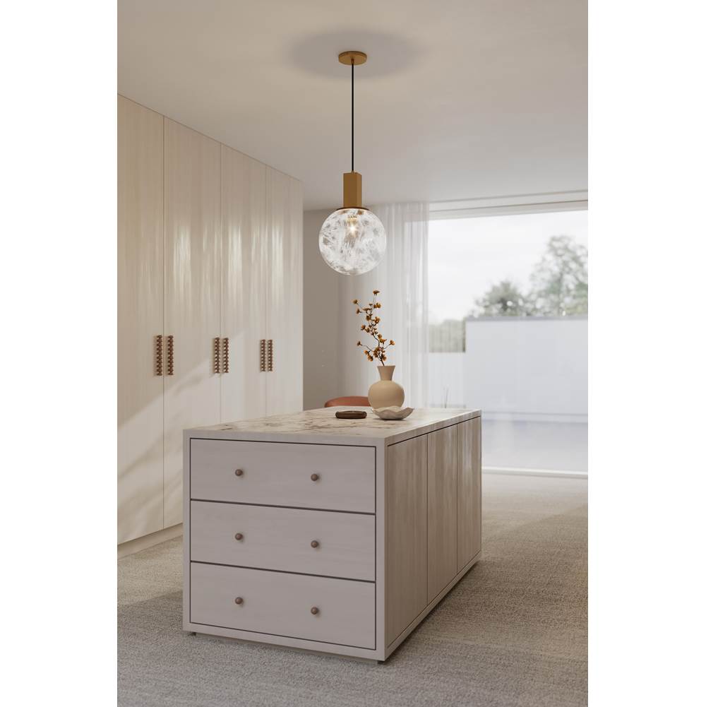 Minka-Lavery 2526-732 Legacy Brass Narra 12'' 1-light Pendant Image 4