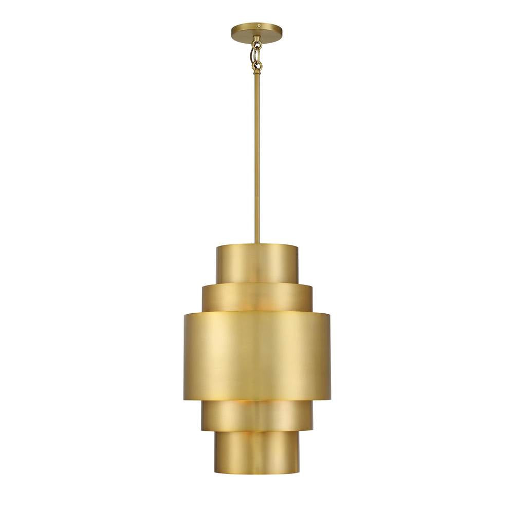 Minka-Lavery 2533-695 Soft Brass 3 Light Pendant Image 1