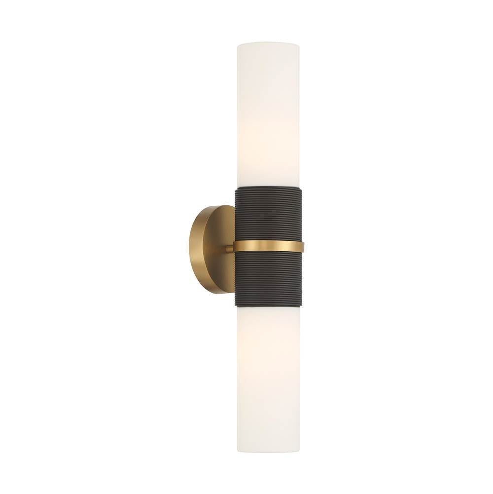 Minka-Lavery 2552-855 Legacy Brass Linthor 22.5'' High 2-light Wall Sconce Image 1