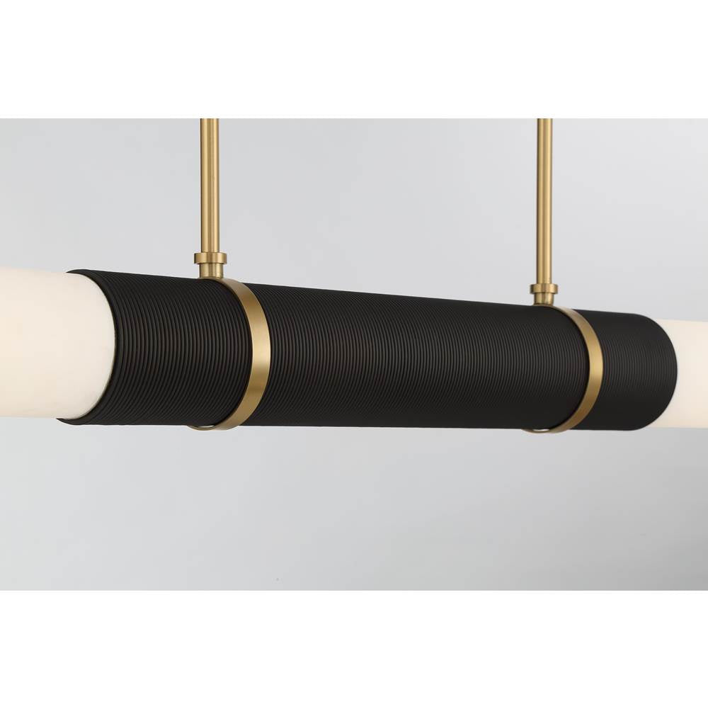 Minka-Lavery 2555-855-L Legacy Brass Linthor 64'' Led Linear Chandelier Image 5