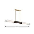 Minka-Lavery 2555-855-L Legacy Brass Linthor 64'' Led Linear Chandelier Image 2