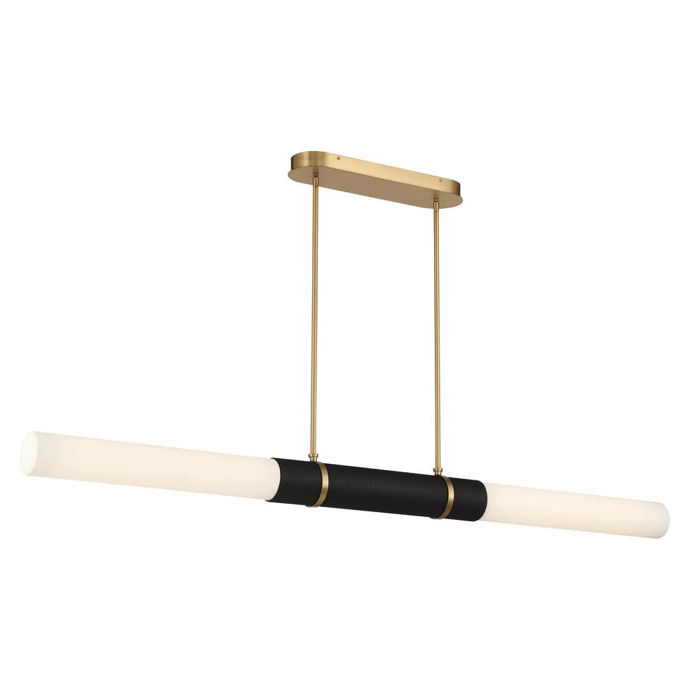 Minka-Lavery 2555-855-L Legacy Brass Linthor 64'' Led Linear Chandelier Image 1