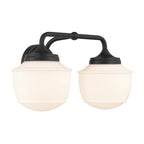 Minka-Lavery 2572-899 Dark Matte Black Cornwell 16'' 2-light Vanity Image 7