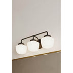 Minka-Lavery 2573-899 Dark Matte Black Cornwell 23'' 3-light Vanity Image 3