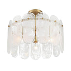 Minka-Lavery 2596-732 Legacy Brass 3 Light Semi Flush Image 6