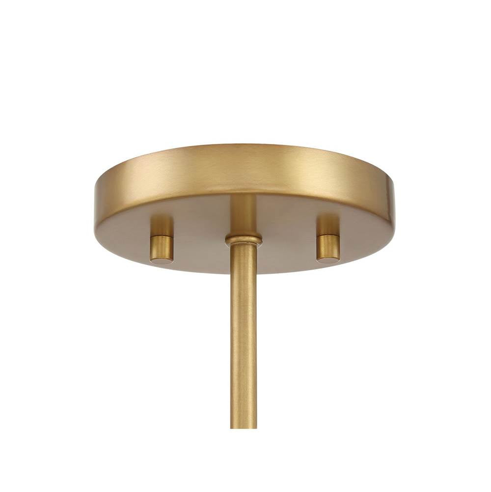 Minka-Lavery 2596-732 Legacy Brass 3 Light Semi Flush Image 5