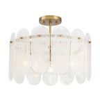 Minka-Lavery 2596-732 Legacy Brass 3 Light Semi Flush Image 1