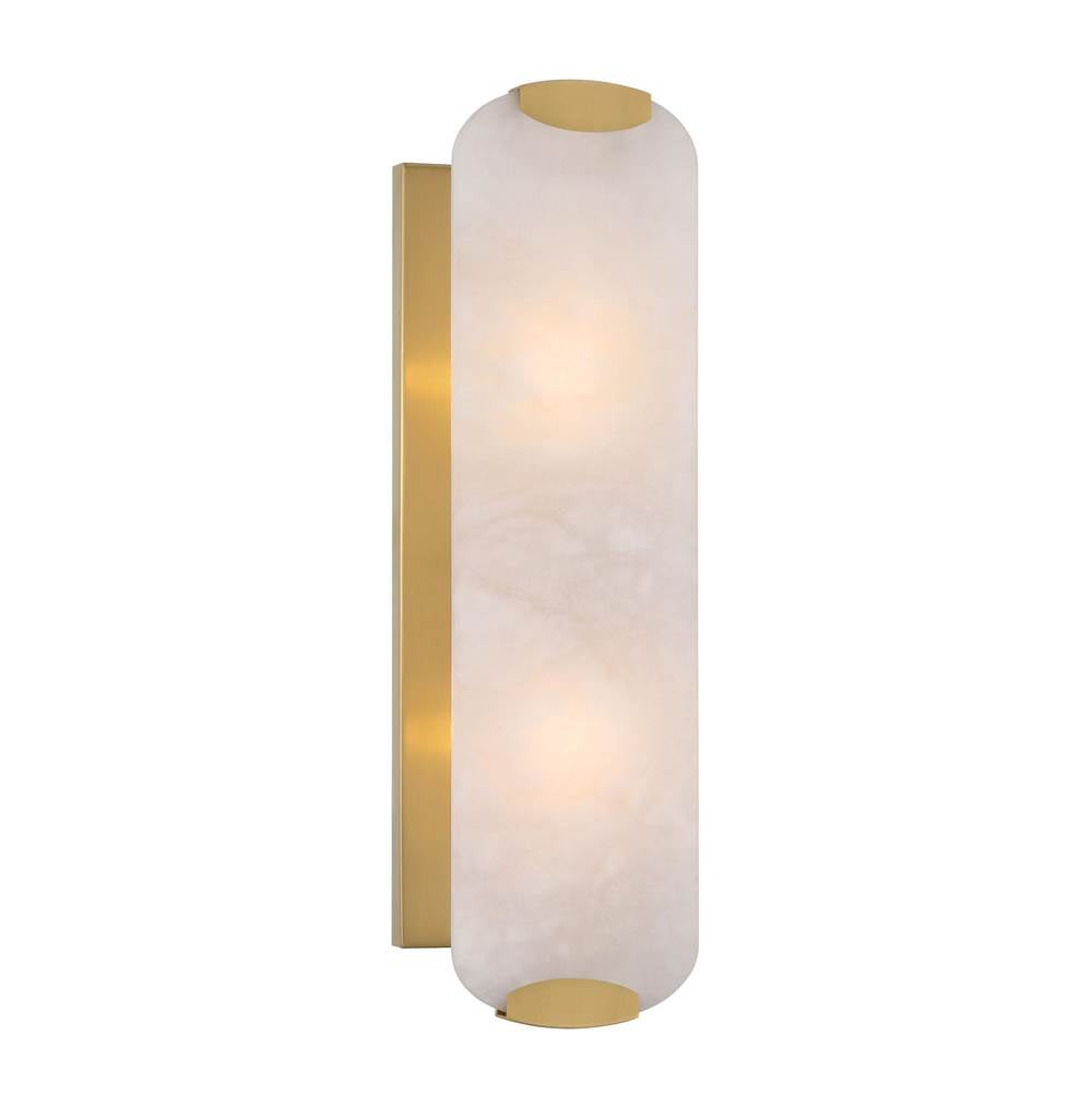 Minka-Lavery 2602-732 Legacy Brass 2 Light Wall Sconce Image 1