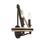 Minka-Lavery 2622-860 Dark Bronze 2 Light Wall Sconce Image 4