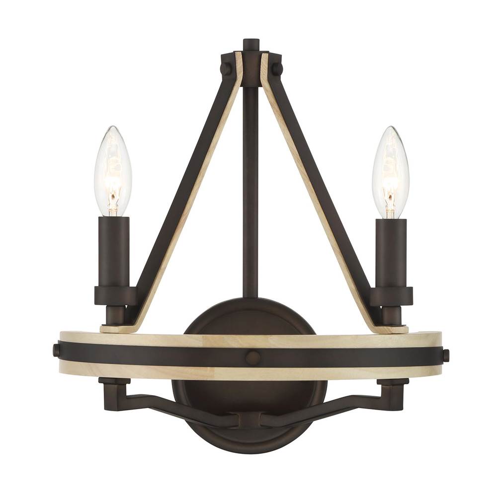 Minka-Lavery  2 Light Wall Sconce