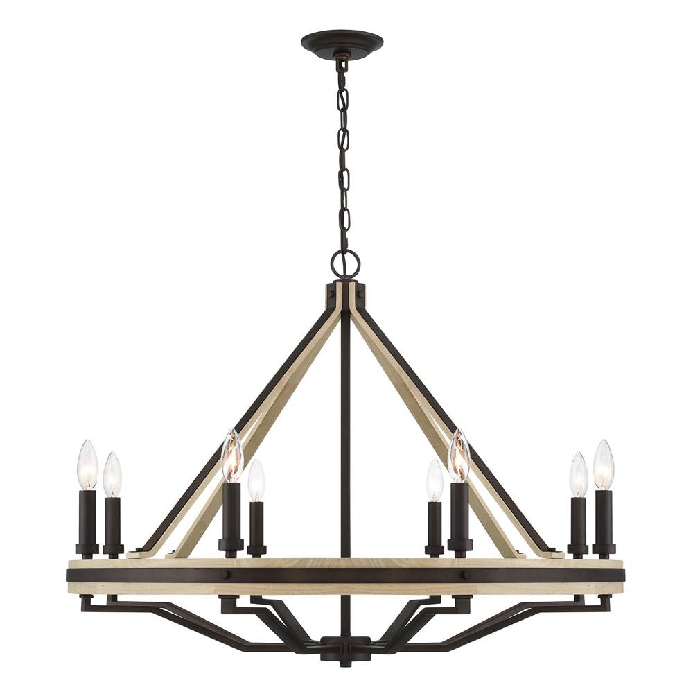 Minka-Lavery  8 Light Candelier