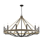 Minka-Lavery 2629-860 Dark Bronze 12 Light Chandelier Image 4