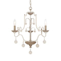 Minka-Lavery Colonial Charm Colonial Charm 3-light White Wash And Sun Dried Clay Chandelier