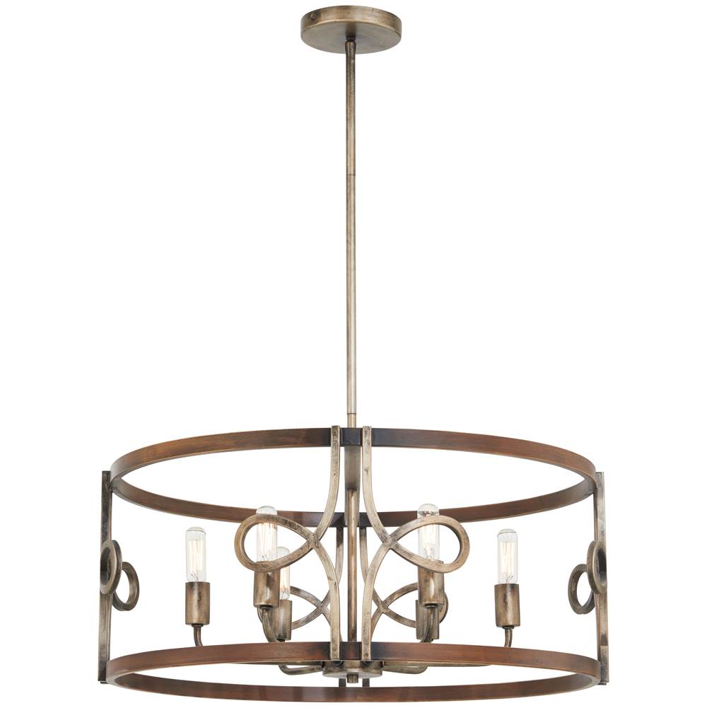 Minka-Lavery Yorkville By Robin Baron 6 Light Pendant