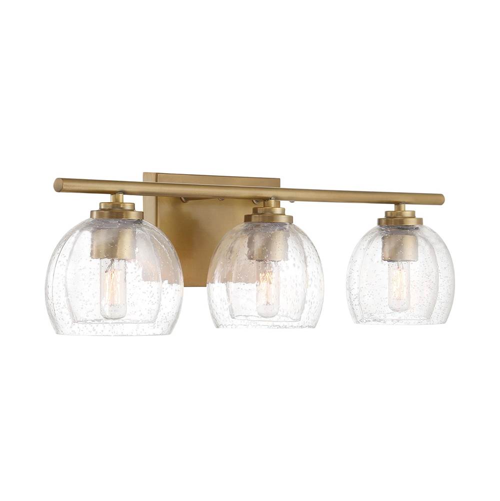 Minka-Lavery 2723-732 Legacy Brass 3 Light Vanity Image 4