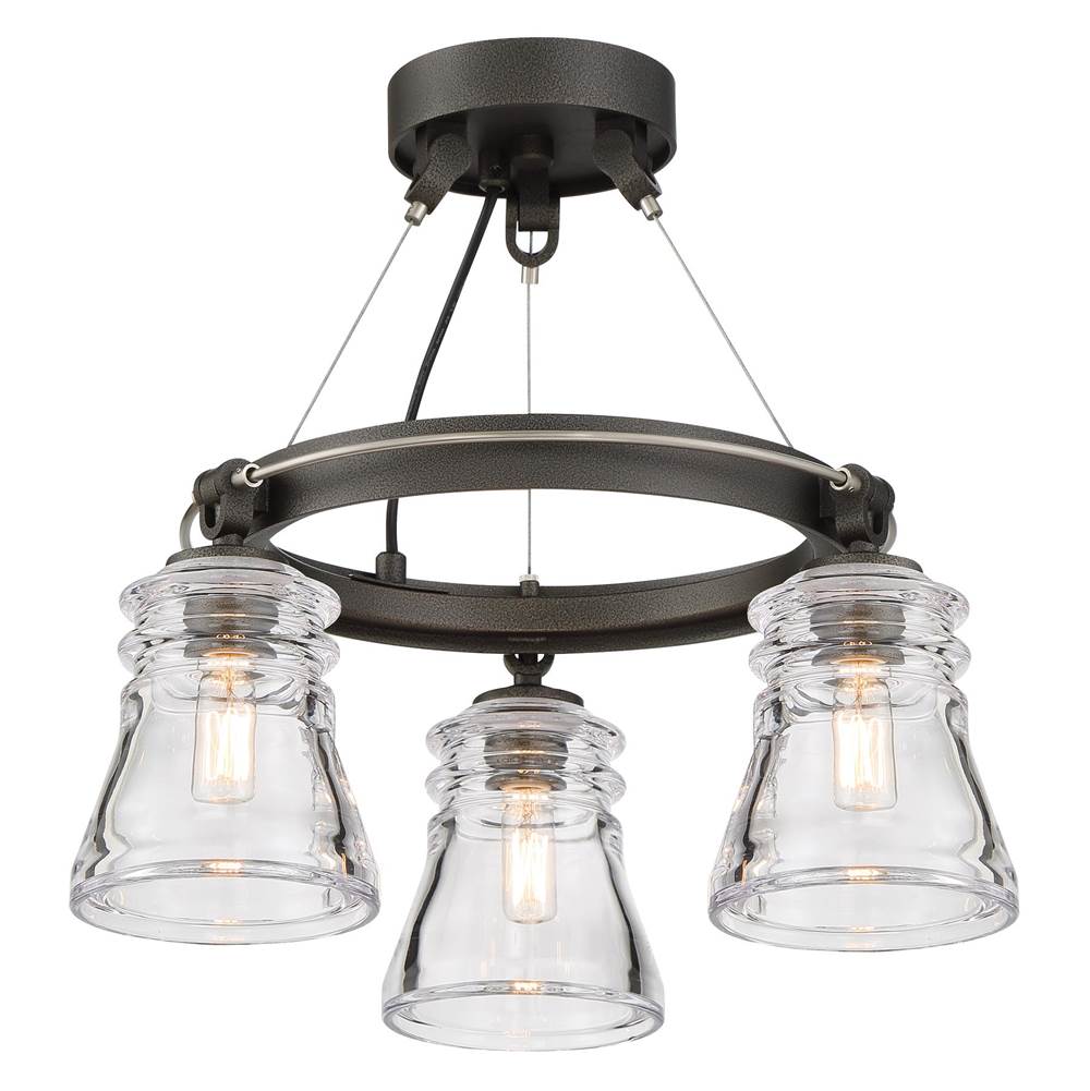Minka-Lavery Graham Avenue Graham Avenue - 3 Light Semi Flush
