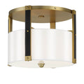 Minka-Lavery Chelsea By Robin Baron 4 Light Semi Flush