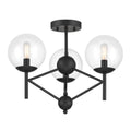 Minka-Lavery Auresa - 3 Light Semi Flush Mount