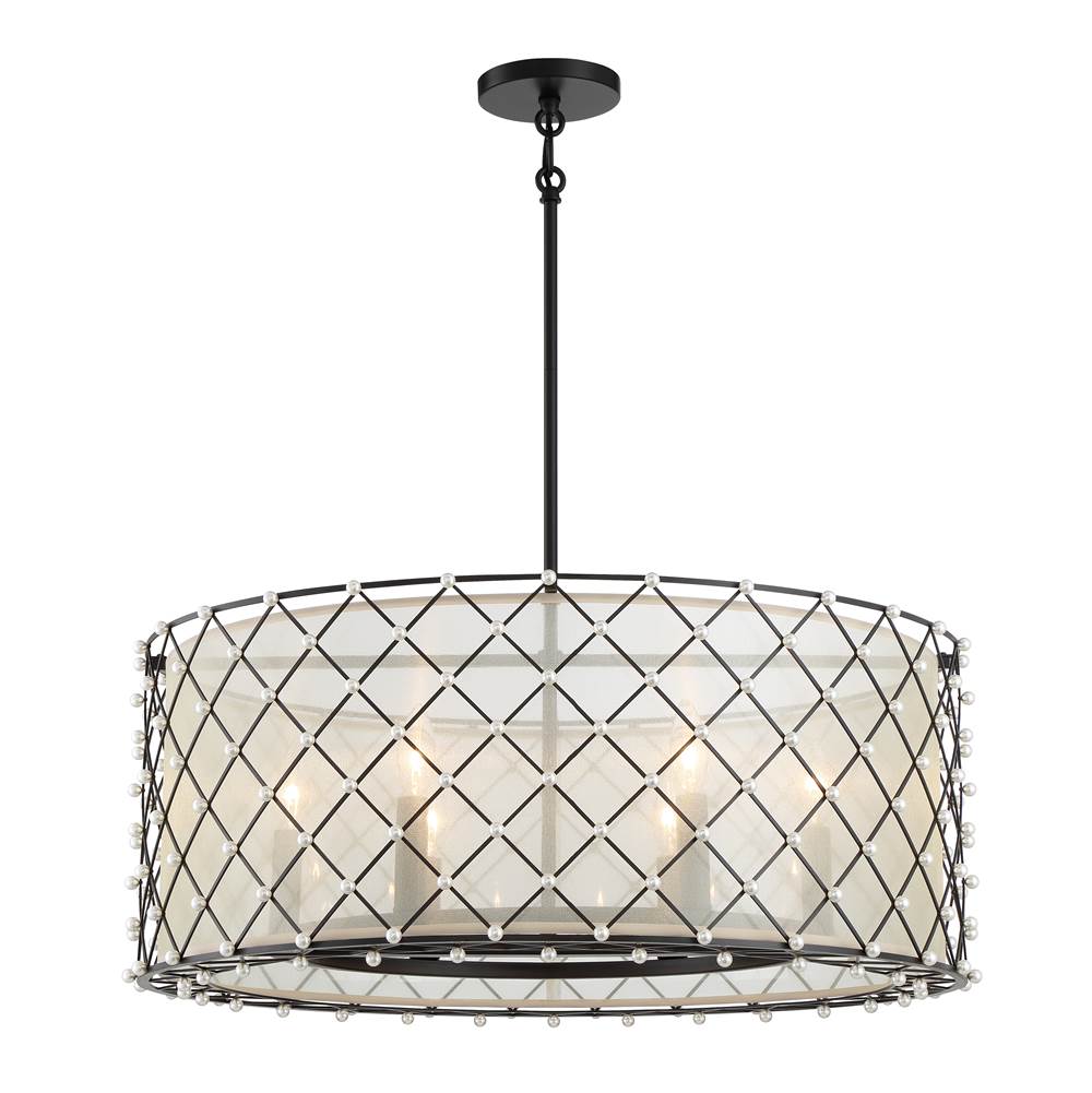 Minka-Lavery Sheer Elegance 6 Light Pendant