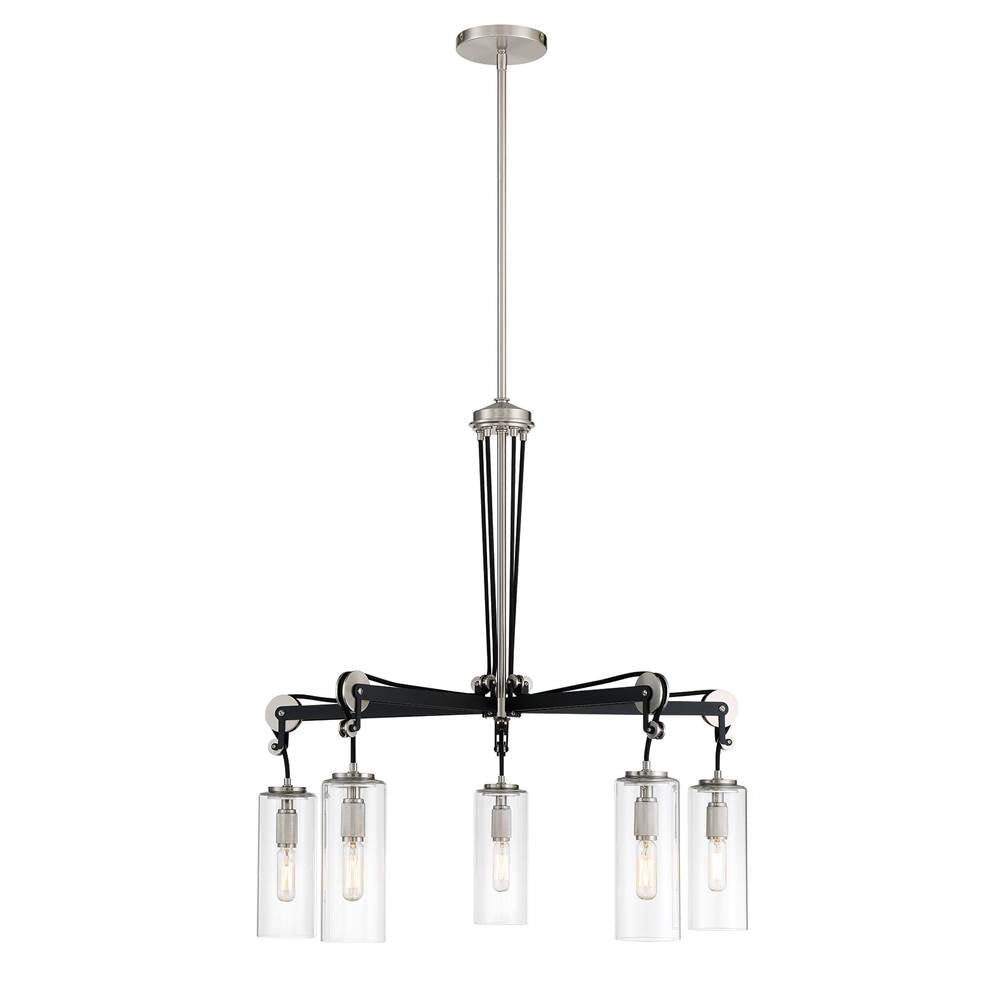 Minka-Lavery Pullman Junction 5 Light Chandelier