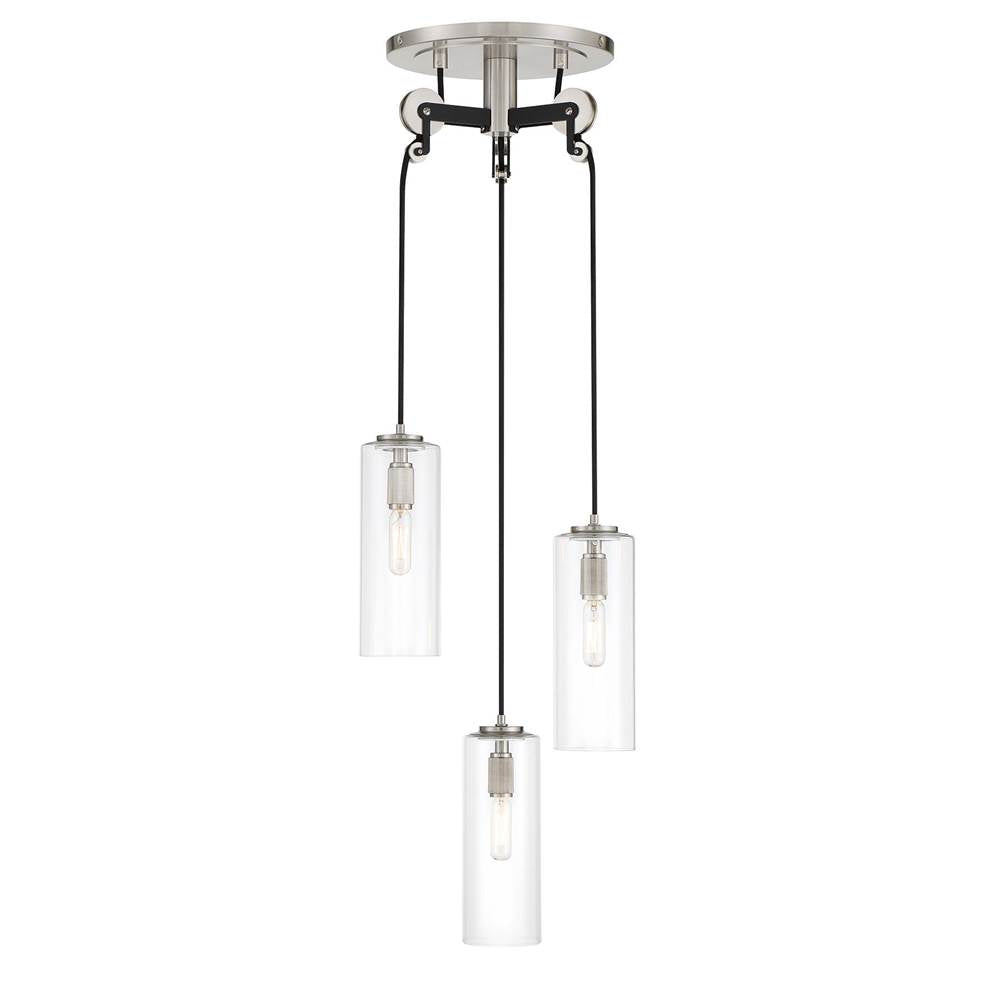 Minka-Lavery Pullman Junction 3 Light Pan Pendant