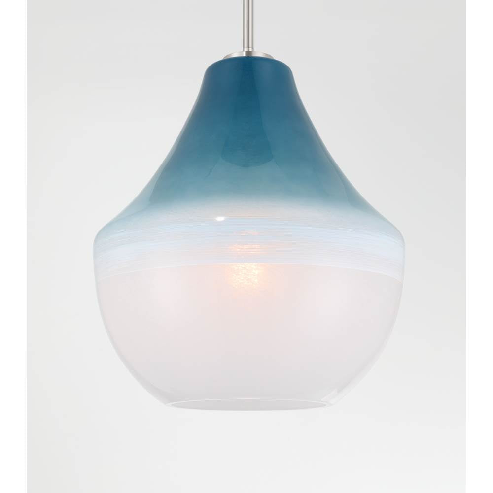 Minka-Lavery 292-84 Brushed Nickel 1 Light Pendant Image 4
