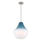 Minka-Lavery 292-84 Brushed Nickel 1 Light Pendant Image 1