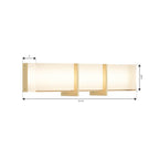 Minka-Lavery 2922-732-L Legacy Brass High Rise 24.25'' Led Bath Bar Image 2