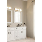 Minka-Lavery 2922-899-L Dark Matte Black High Rise 24.25'' Led Bath Bar Image 4