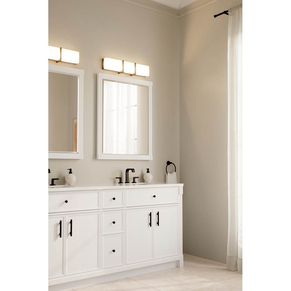 Minka-Lavery 2922-899-L Dark Matte Black High Rise 24.25'' Led Bath Bar Image 4