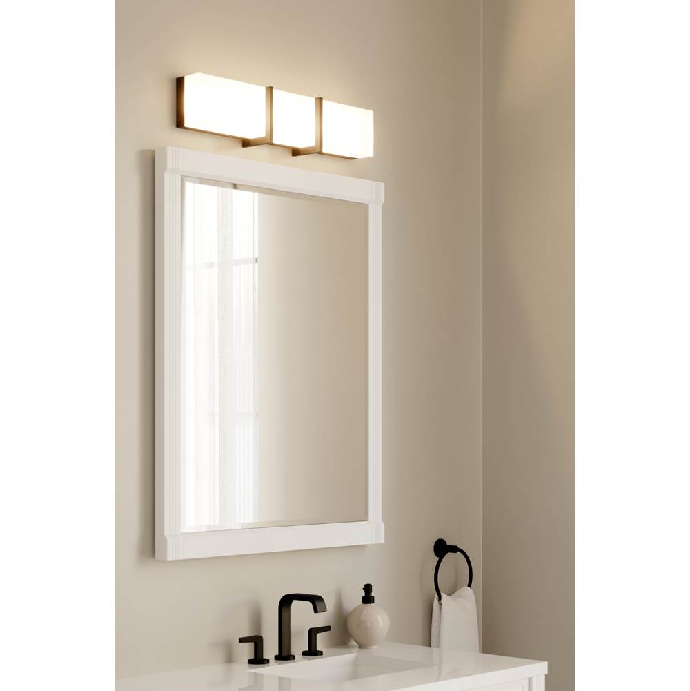Minka-Lavery 2922-899-L Dark Matte Black High Rise 24.25'' Led Bath Bar Image 3