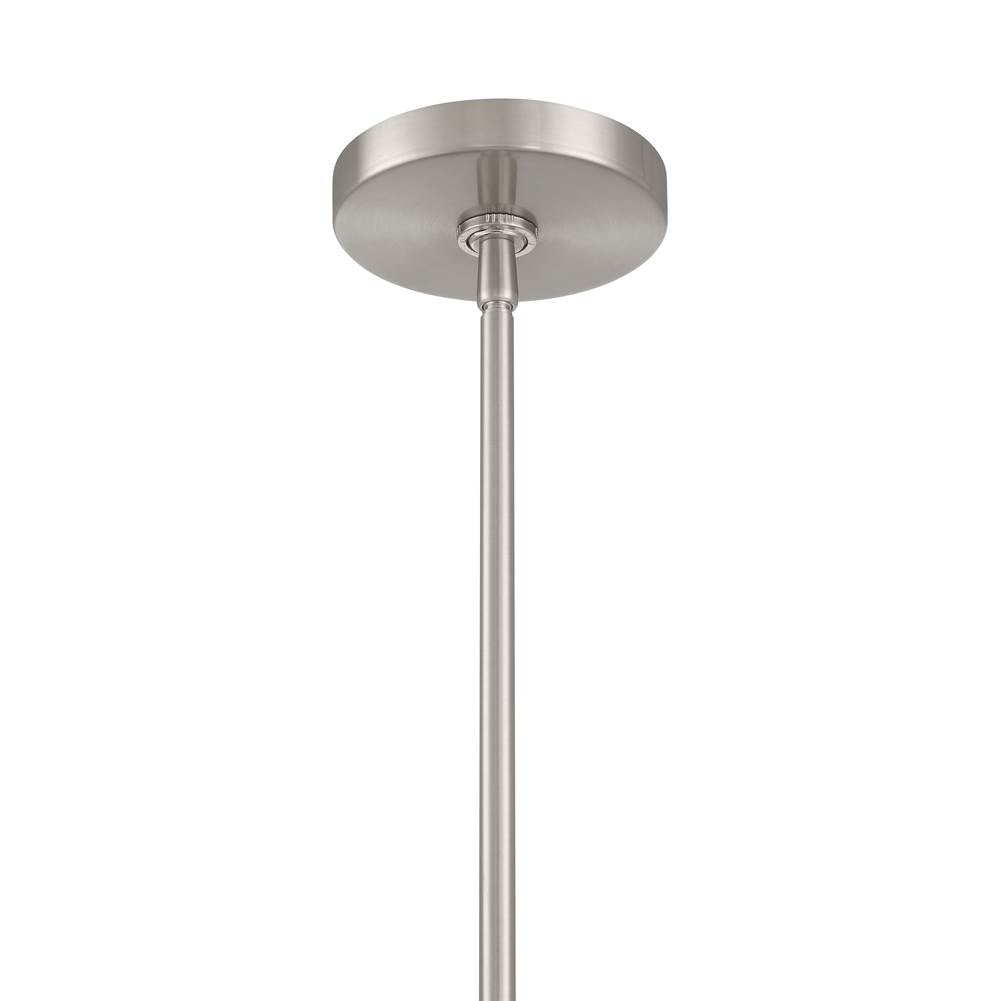 Minka-Lavery 294-84 Brushed Nickel 1 Light Pendant Image 2