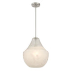 Minka-Lavery 294-84 Brushed Nickel 1 Light Pendant Image 1