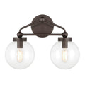 Minka-Lavery 2972-860 Dark Bronze 2 Light Vanity Image 1