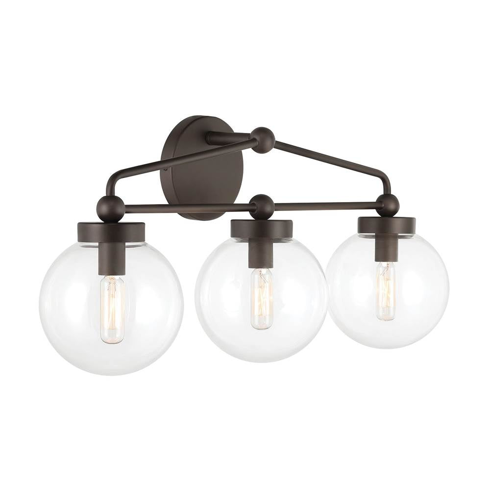 Minka-Lavery 2973-860 Dark Bronze 3 Light Vanity Image 4