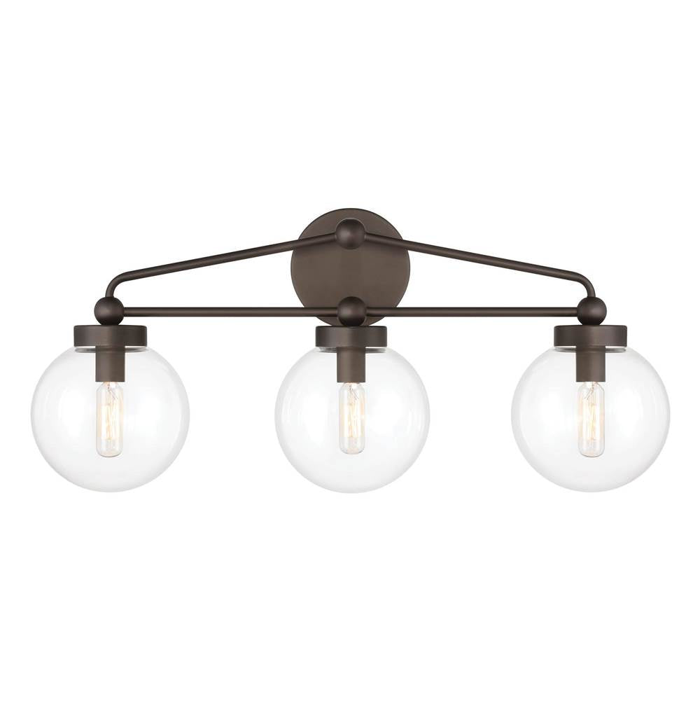Minka-Lavery 2973-860 Dark Bronze 3 Light Vanity Image 1