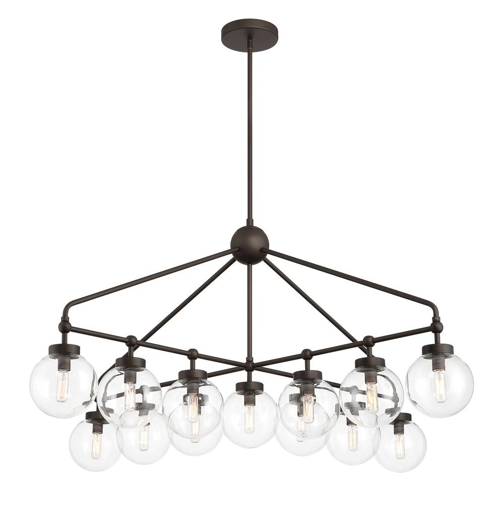 Minka-Lavery 2975-860 Dark Bronze 13 Light Chandelier Image 8
