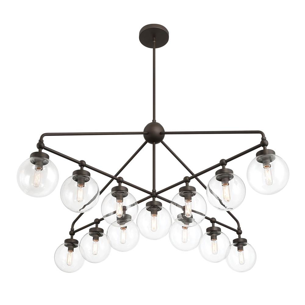 Minka-Lavery 2975-860 Dark Bronze 13 Light Chandelier Image 7